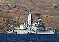 USS Arthur W. Radford arrives in Crete on 30 August 2002