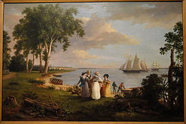 View of the Delaware near Philadelphia, 1831, Corcoran Gallery of Art, Washington, D.C.