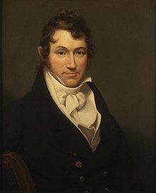 An 1810 portrait of Coleman by William Dunlap, now housed with the New-York Historical Society