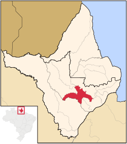 Location in Amapá state