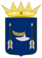 Coat of arms granted to the Mwenemutapa in 1569 by the King of Portugal. of Kingdom of Mutapa