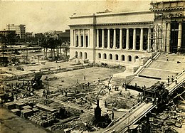 El Capitolio under construction in May 1929