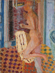Pierre Bonnard. Nude with chair, 1935 - 1938.