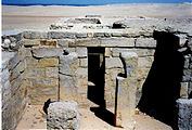 Entrance of the mastaba.