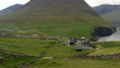 Blick auf Viðareiði von Norden