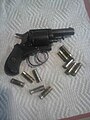 Belgian proofed .44 caliber Bulldog 140 year old revolver with newly made ammunition