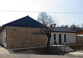 The town hall in Germonville