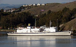 Current TS Golden Bear docked at the California Maritime Academy in 2007