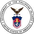 De jure Great Seal of the Philippine Islands (1905–1935)
