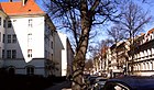 Ecke Herbert-Baum-/Gounodstraße, Blick zur Berliner Allee