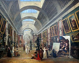 Project for the Transformation of the Grande Galerie du Louvre (1796), 115 x 145 cm., Louvre