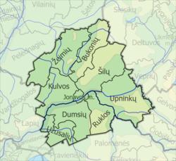 Location of Jonava