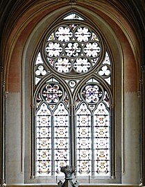 Kloster Haina, Ost­fenster des Chors, um 1240