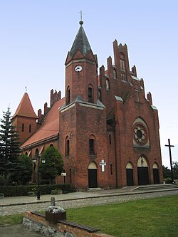 Saint Bartholomew church in Miłomłyn