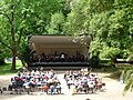 Konzertmuschel im Lörracher Rosenfelspark