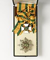 The Grand Cross of the Order of the Oak Crown, awarded to Drees by Charlotte, Grand Duchess of Luxembourg on 12 July 1951 on the occasion of the state visit of Queen Juliana and Prince Bernhard to Luxembourg from 19–21 June 1951.
