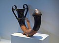 Rhyton in the form of phallus (drinking and libation vessel)