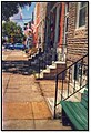 Image 11Marble steps, East Fort Avenue, Locust Point, August 2014 (from Culture of Baltimore)