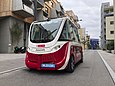 Autonomer Bus im Wiener Stadtentwicklungsgebiet Seestadt Aspern