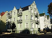Historic seaside-resort architecture in Świnoujście