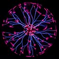 Image 11Plasma globe, by Colin (from Wikipedia:Featured pictures/Sciences/Others)