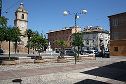 Porto San Giorgio plaza