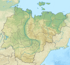 Uyandina is located in Sakha Republic