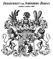 Wappen der Freiherren von Schönberg-Bibran