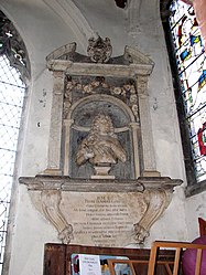 Monument to Sir Peter Seaman at St Gregory's Church Pottergate, Norwich