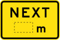 (W8-17-2) Distance (in metres 250)