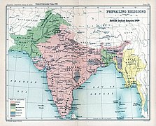 India: the prevailing religions, 1909, Imperial Gazetteer of India.