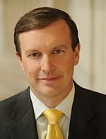 Photograph of Chris Murphy, the current junior senator from Connecticut