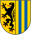 Meißner Löwe im Wappen von Leipzig
