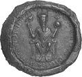Drittes Kaisersiegel Konrads II. mit der Darstellung eines sogenannten Adlerszepters, von 1029 bis 1034 im Gebrauch