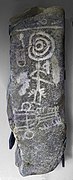 Warrior stele from Los Llanos, Zarza Capilla