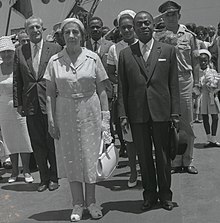 Boingy with Israeli Prime Minister Golda Meir, 1962
