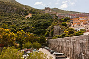 The same view in 2013, looking towards the Moorish Castle