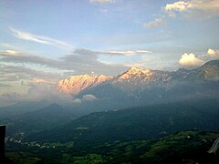 Monte Camicia von Forca di Valle