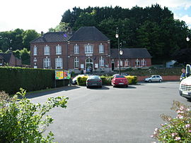 The town hall in Incheville