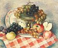 Natură statică cu struguri și mere ("Still-life with Grapes and Apples", 1934)
