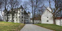 Jettingen-Scheppach, former Stauffenberg-Castle
