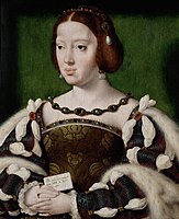 Portrait of Eleonore of Austria, Queen of France, c. 1530