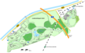 Karte des Landschaftsparks Grütt