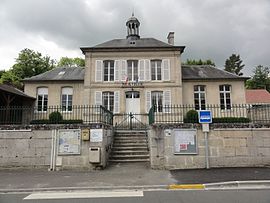 The town hall of Laversine