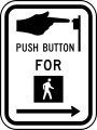 R10-3 Push button for walk signal