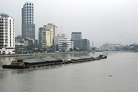 Barge on the Pasig River