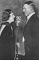 Image 10Naomi ("Joan") Melwit and Norman Banks at the 3KZ microphone, in the late 1930s (from History of broadcasting)