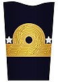 Sleeve insignia for a rear admiral (1972–2003)