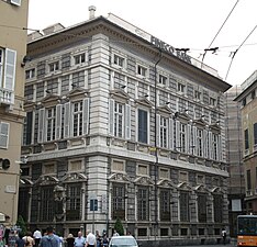 Palazzo Pallavicini-Cambiaso, erbaut von Agostino Pallavicino ab 1558