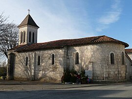 The church in Petit-Bersac